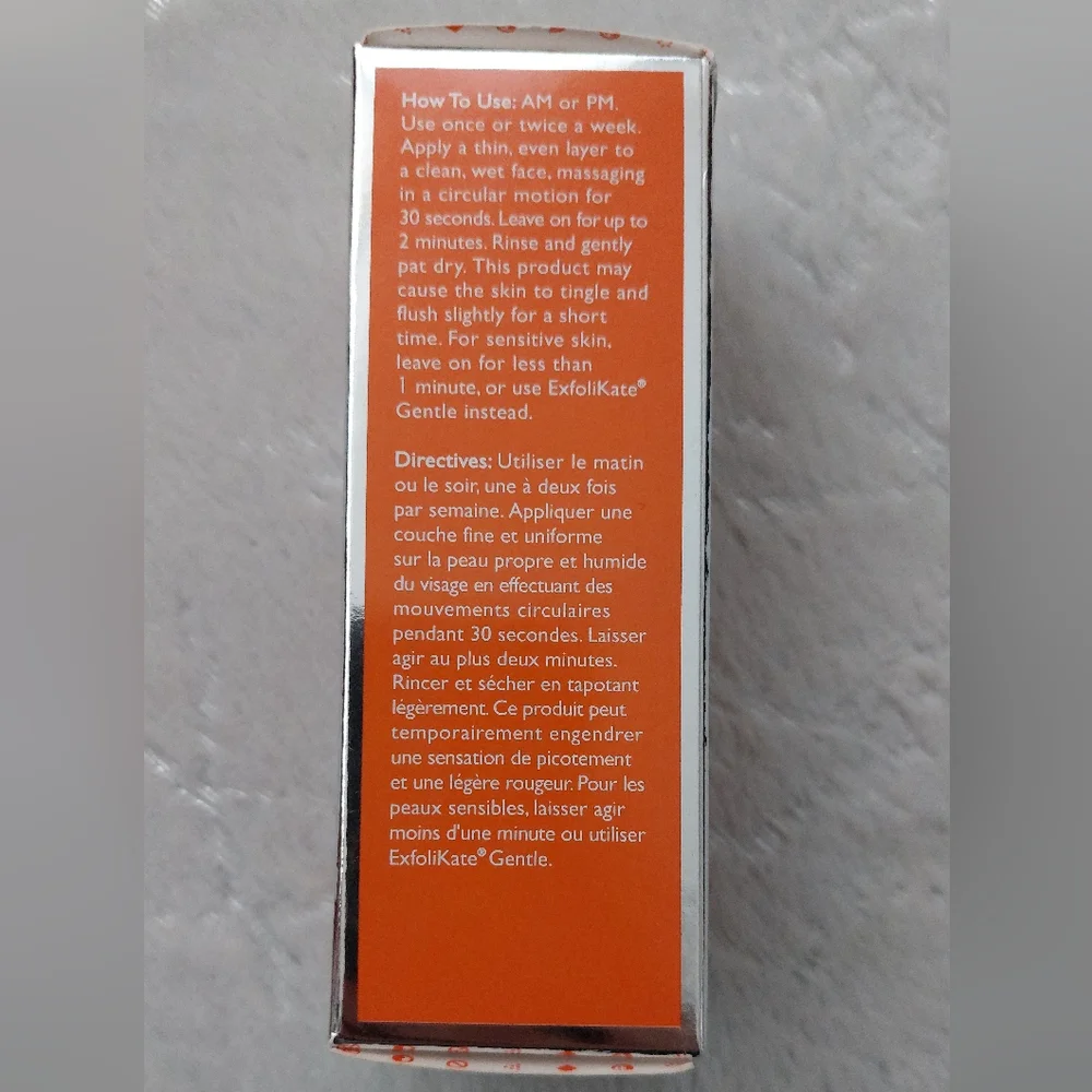 Kate Somerville ExfoliKate Intensive Exfoliating Treatment Brand New